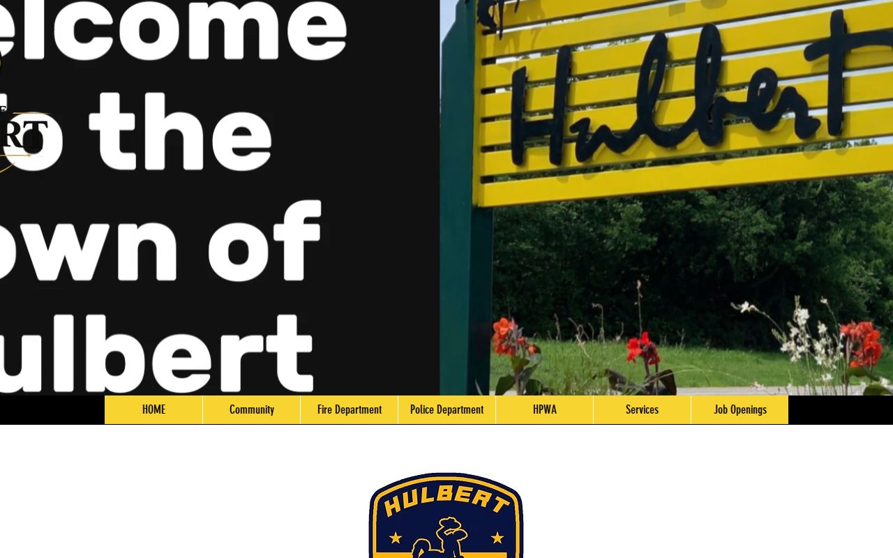 Hulbert police contact for Hulbert warrant records